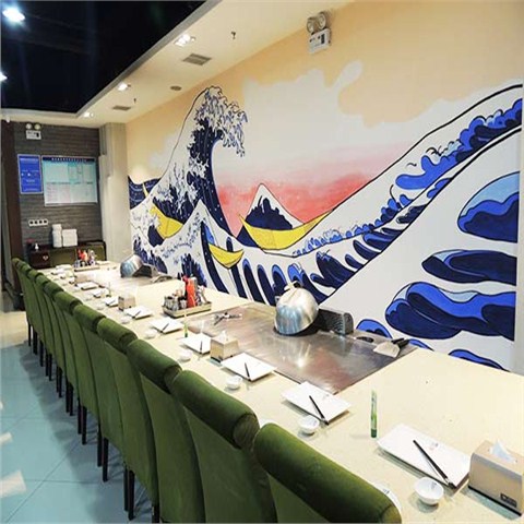 厨配宏长方形铁板烧设备