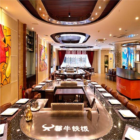厨配宏拱形铁板烧设备